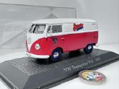 Volkswagen T1b Transporter 1957 balta-raudona 1:43