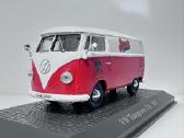 Volkswagen T1b Transporter 1957 balta-raudona 1:43 - nuotraukos Nr. 3
