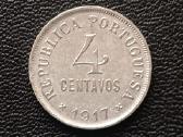 4 centavos 1917m. Portugalija