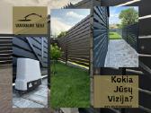 Tvoros ir kiemo vartai - nuotraukos Nr. 2