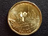 1 doleris 2017m. Kanada unc.