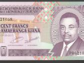 Burundzio banknotai
