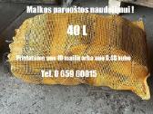 Sausos malkos 40l maiš. - 4,50€ ir mažiau!