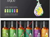 Anjou Aj-ad012 500ml Aroma Diffuser baltas su alej - nuotraukos Nr. 5