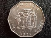 50 centų 1989m. Jamaika