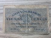 1922 metų 1 centas A serija
