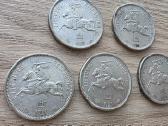 1925 metų 5 litai Tulpės Linai Sidabras Ag - nuotraukos Nr. 5