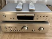 Denon stiprintuvas su CD player ir kolonelemis