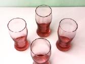 Vintažinės stiklo taurės 150ml, 4vnt. - nuotraukos Nr. 5