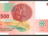 Komoru banknotai - nuotraukos Nr. 2