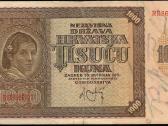 Kroatija 1000 kuna 1941 P4