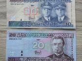 1997 metų 10+20 litų