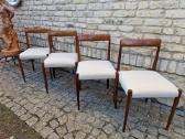 Vintažinės mid century tikmedžio kėdės Lübke - nuotraukos Nr. 4