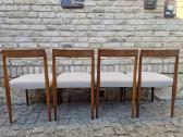 Vintažinės mid century tikmedžio kėdės Lübke - nuotraukos Nr. 6