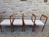 Vintažinės mid century tikmedžio kėdės Lübke - nuotraukos Nr. 7