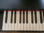 Pianinas fortepijonas Scholze juodos spalvos - nuotraukos Nr. 7