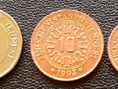 5-50 tenge 1993m. Turkmenija