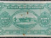 1927m 10litų Vf - nuotraukos Nr. 2