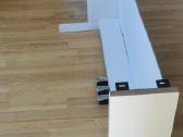 Kojos rėmas elektriniam pianinui baltos stalvos. - nuotraukos Nr. 2