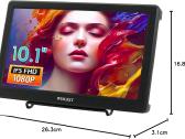Wimaxit 10.1 inch Hdmi Vga Full HD 1920x1080 Ips