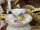 Meissen porceliano trio