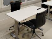 Stalas su spintele 120x60cm su kėlimu