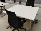 Stalas su spintele 120x60cm su kėlimu - nuotraukos Nr. 2