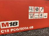 Silikono pistoletas Milwaukee C18 Pcg/600a-0b - nuotraukos Nr. 2