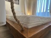 Parduodu individualiai gaminta medžio masyvo lovą - nuotraukos Nr. 5