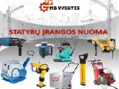 Vibro ploksciu nuoma, demperiu nuoma su pristatymu