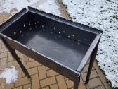 Išardoma šašlykinė 80x60x30 Storis 4mm - nuotraukos Nr. 2
