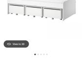 Lova 90x200 su stalciais