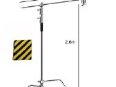 Profesionalus C-stand stovas su ratukais - nuotraukos Nr. 12