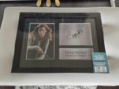 Kolekcinis rėmelis su autografu