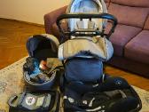X-lander X-pulse 3in1 vežimėlis + Familyfix bazė