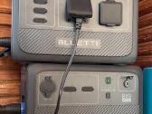Bluetti Ac60 + B80 power station akumuliatorius