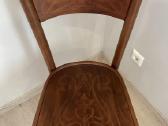 Antikvarinė restauruota buko medienos kėdė Thonet - nuotraukos Nr. 2