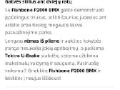 BMX dviratis triukinis - nuotraukos Nr. 3