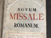 Sena religinė knyga „Missale Romanum“ 1774 m. - nuotraukos Nr. 2