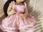 Didelė princesė reborn tikroviška lėlė