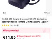 Oem GPS Navigacijos Modulis Vk-162 Su Usb - nuotraukos Nr. 3