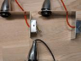 Parduodu 3 vnt. sieninių šviestuvų Ideal Lux Mini