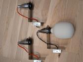 Parduodu 3 vnt. sieninių šviestuvų Ideal Lux Mini - nuotraukos Nr. 3