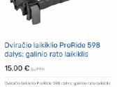 Thule skersiniai, dviračių laikikliai komplektas - nuotraukos Nr. 5