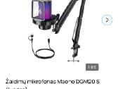 Žaidimo mikrofonas