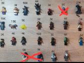 Lego ninjago figūrėlės