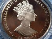 Moneta Falkland islands 2002m. 50 pensu, sidabras - nuotraukos Nr. 2