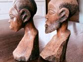 Rankų darbo afrikietiškos medinės statulos - nuotraukos Nr. 4