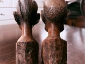 Rankų darbo afrikietiškos medinės statulos - nuotraukos Nr. 5
