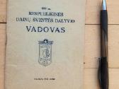 1955 m. Dainų šventės dalyvio vadovas
